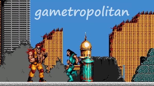Play 🕹️ Two Crude Dudes 🕹️ Game Online