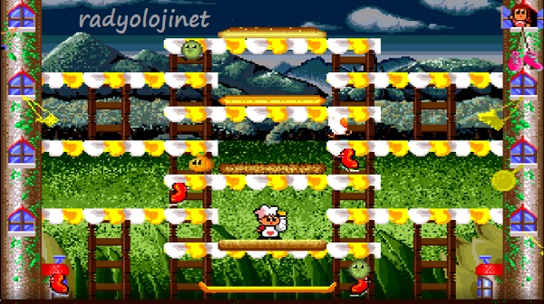 Play 🕹️ Super Burger Time 🕹️ Game Online