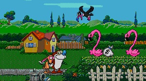 Play 🕹️ The Ren & Stimpy Show - Presents Stimpy's Invention 🕹️ Game Online