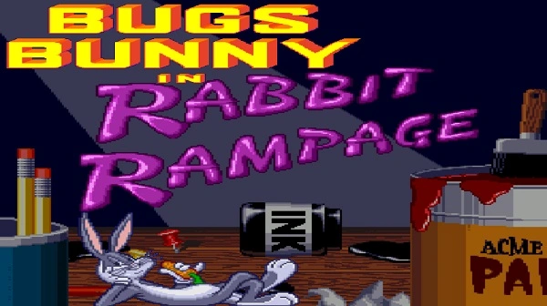 Bugs Bunny In Rabbit Rampage 🕹️ Play Game Online