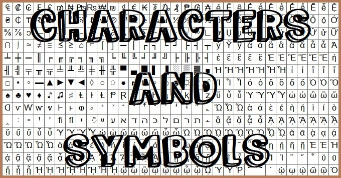 Keyboard Characters List | Keyboard Symbols List | Keyboard Emojis List | Keyboard Shapes List | Keyboard Icons List