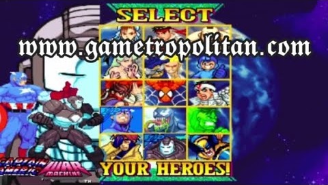 Marvel Vs Capcom - Clash Of Super Heroes Gameplay Video