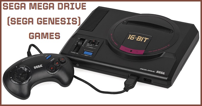 Old Sega Mega Drive Games